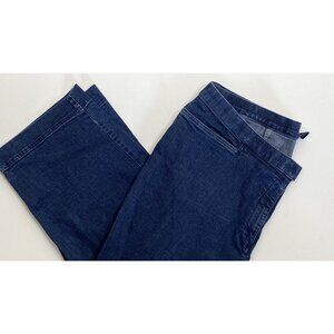 Northwest Blue Womens Size 20W Stretch Cropped Jeans Medium Wash 40x20